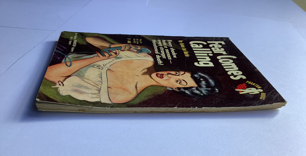 FEAR COMES CALLING crime pulp fiction book by Aylwin Lee Martin 1954